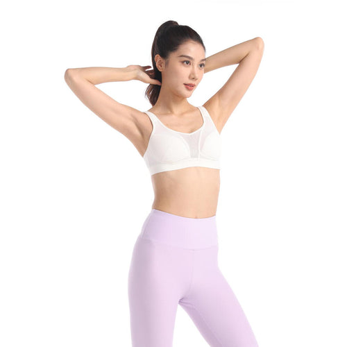 BATHRINS Strappy Sports Bras for Women Padded Wirefree Medium Support  Supportive Longline Workout Yoga Bra White : Buy Online at Best Price in  KSA - Souq is now : Fashion