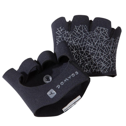 1 pair of sports breathable and anti slip half finger gloves suitable for  yoga, ballet, and Pilates training