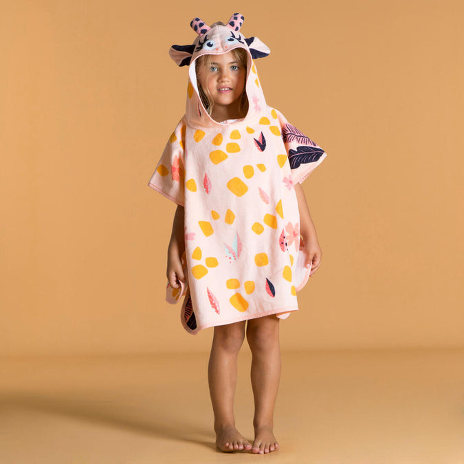 





Kid's Bath Poncho Cotton - Giraffe White Pink, photo 1 of 5