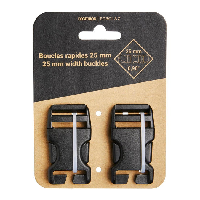 





Set of 2 Backpack Quick-Release Buckles - 25mm, photo 1 of 3