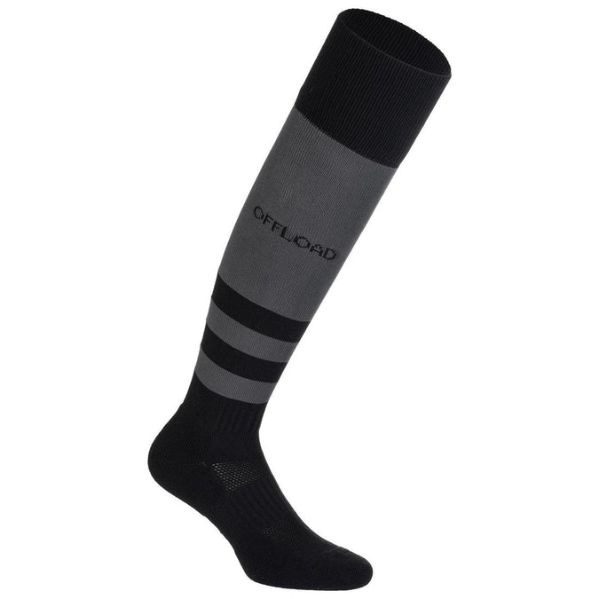 





Kids' Rugby Socks R500 - Black/Grey, photo 1 of 6