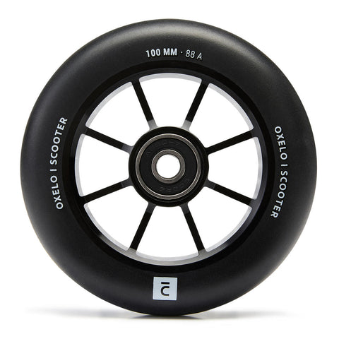 





100 mm Freestyle Wheel with Black Alu Rim & Black PU85A Rubber