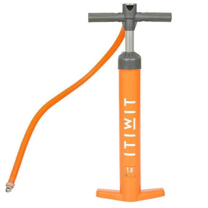 





STAND-UP PADDLE DOUBLE-ACTION HIGH-PRESSURE HAND PUMP 20 PSI - ORANGE, photo 1 of 10