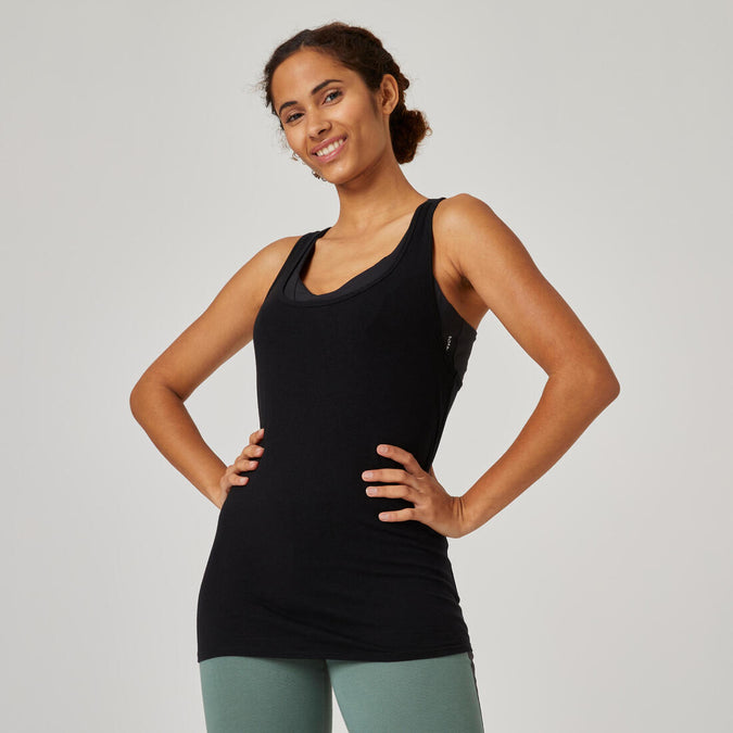 





Women's Slim-Fit Fitness Crew-Neck Tank Top, photo 1 of 5