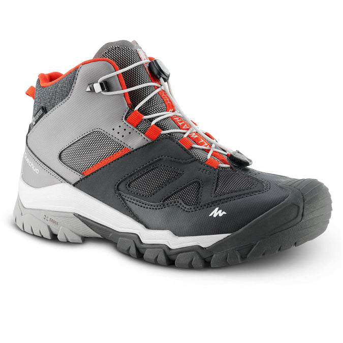 





Kids' Waterproof Lace-Up Boots - Size 3-5 - Grey, photo 1 of 6