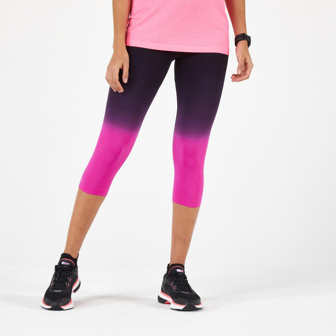 





KIPRUN CARE BREATHABLE WOMEN'S CROPPED RUNNING BOTTOMS - BLACK/PINK, photo 1 of 7