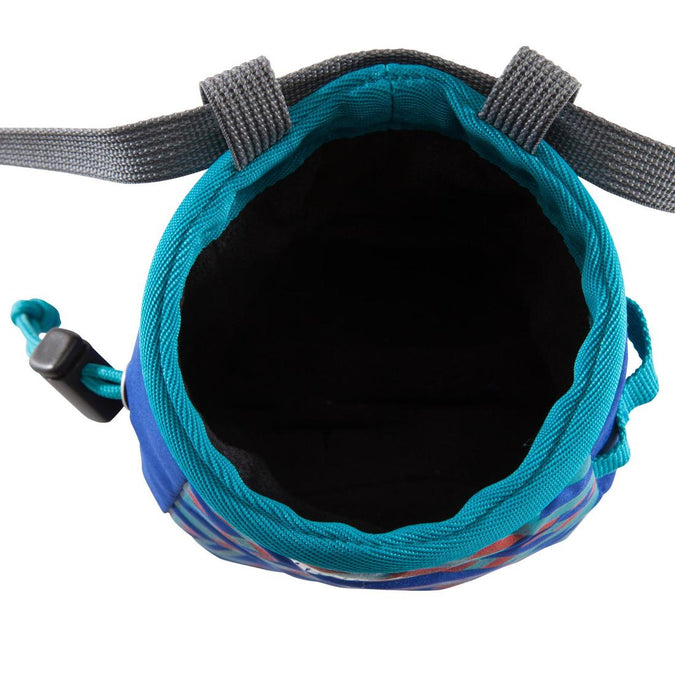 Climbing Chalk Bag Vertika Size L - Ochre - One Size By SIMOND | Decathlon