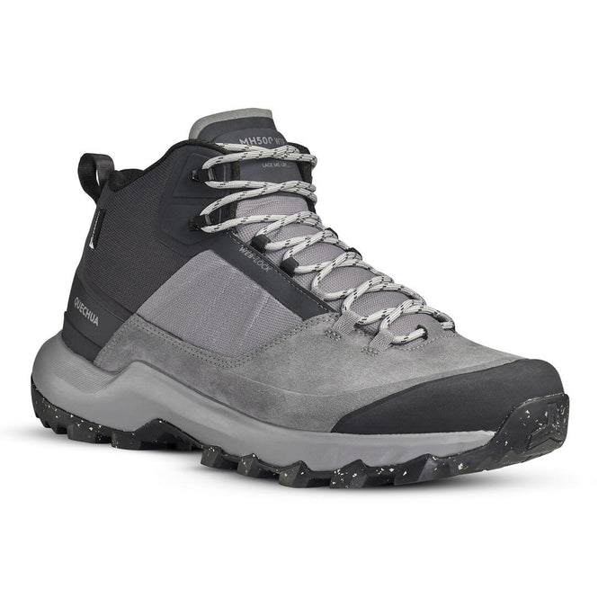 





Men's Waterproof Mountain Walking Shoes - MH500 Mid, photo 1 of 6