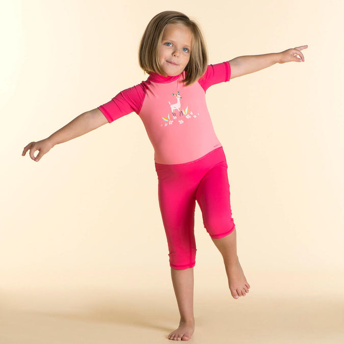 





Baby / Kids' Swimming Short Sleeve UV-Protection Suit Print, photo 1 of 5