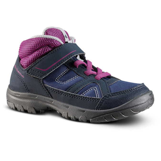 





Kids High Top Hiking Shoes MH100 MID KID 24 TO 34 - Purple, photo 1 of 6