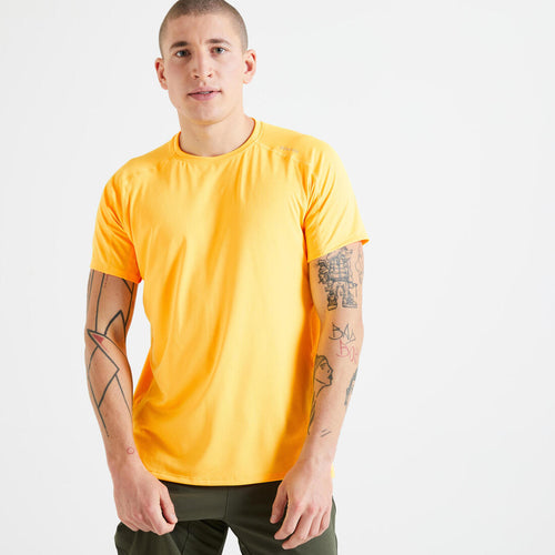 





100% Mesh Technical Fitness T-Shirt - Mango Orange