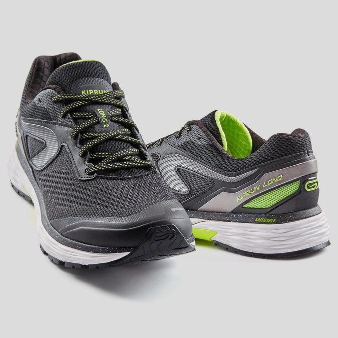 KIPRUN LONG 2 MEN S RUNNING SHOES BLACK YELLOW