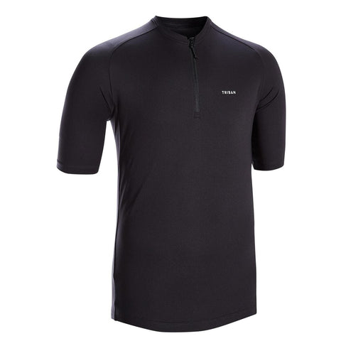 





Men's Road Cycling Short-Sleeved Summer Jersey Essential