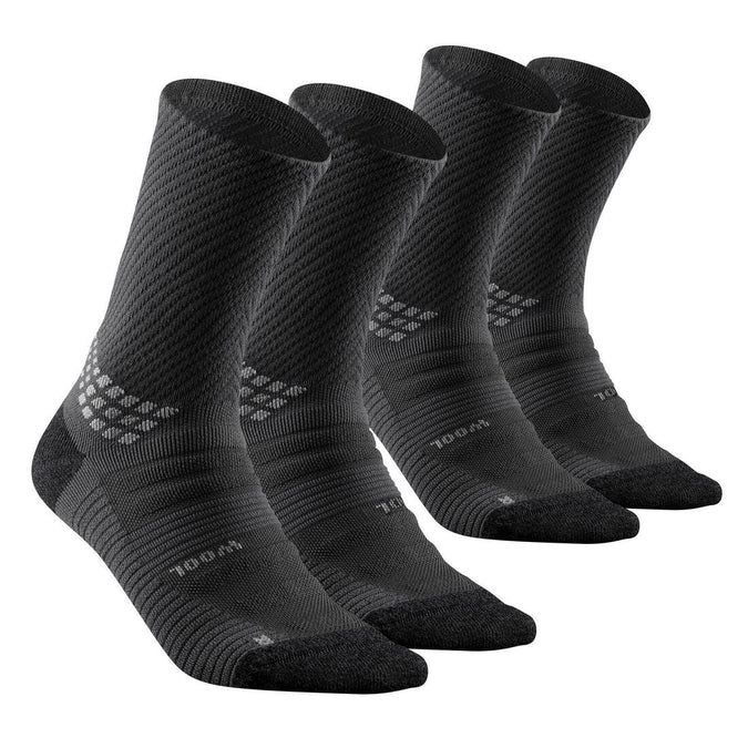 





Hiking socks - Hike 900 High black - pack of 2 pairs, photo 1 of 5