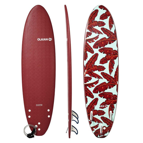 





FOAM SURFBOARD 500 7'. Supplied with 1 leash and 3 fins.