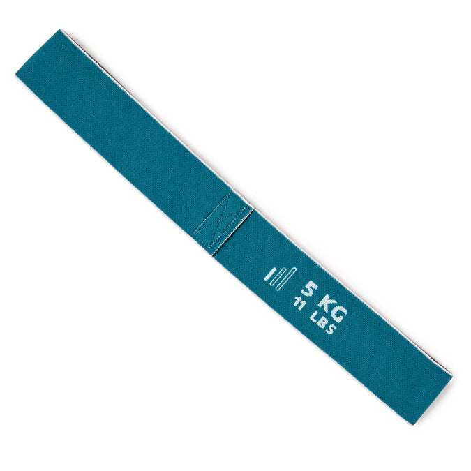 





Fitness 5 kg Fabric Mini Resistance Band - Turquoise, photo 1 of 3