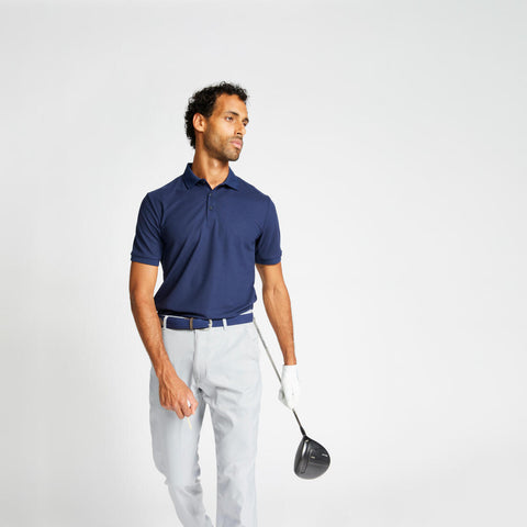 Men's golf short sleeve polo shirt - WW500 white