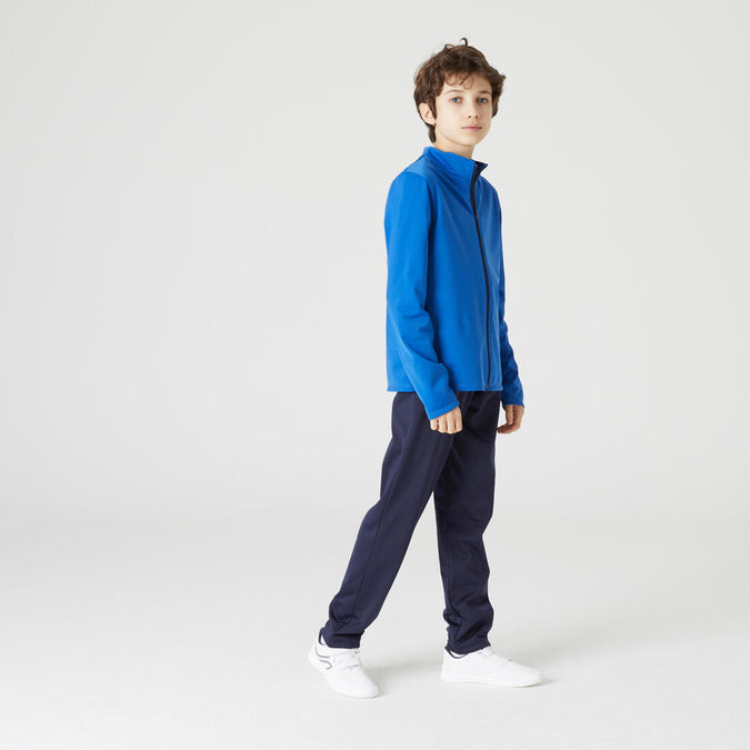





Kids' Synthetic Breathable Tracksuit Gym'Y - Blue/Navy Bottoms, photo 1 of 7