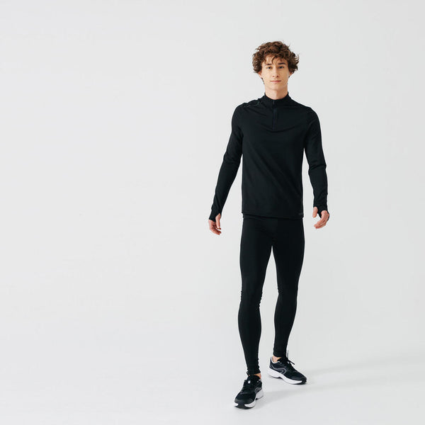 MEN'S WARM LONG-SLEEVED RUNNING T-SHIRT | Decathlon KSA