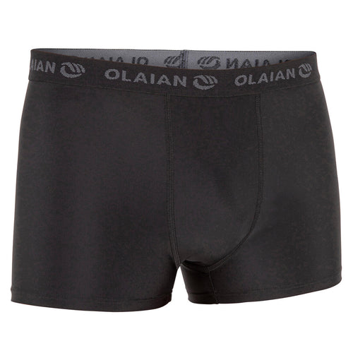 Kalenji by Decathlon Logo-Print Solid Sport Briefs for Men - Charcoal Grey,  L: Buy Online at Best Price in Egypt - Souq is now