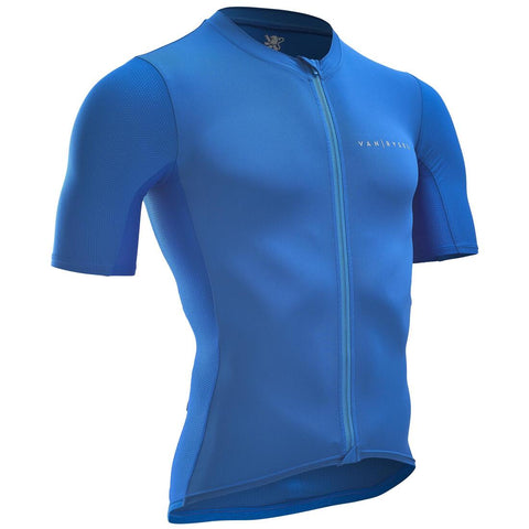 





Men's Short-Sleeved Road Cycling Summer Jersey Neo Racer - Electric Blue