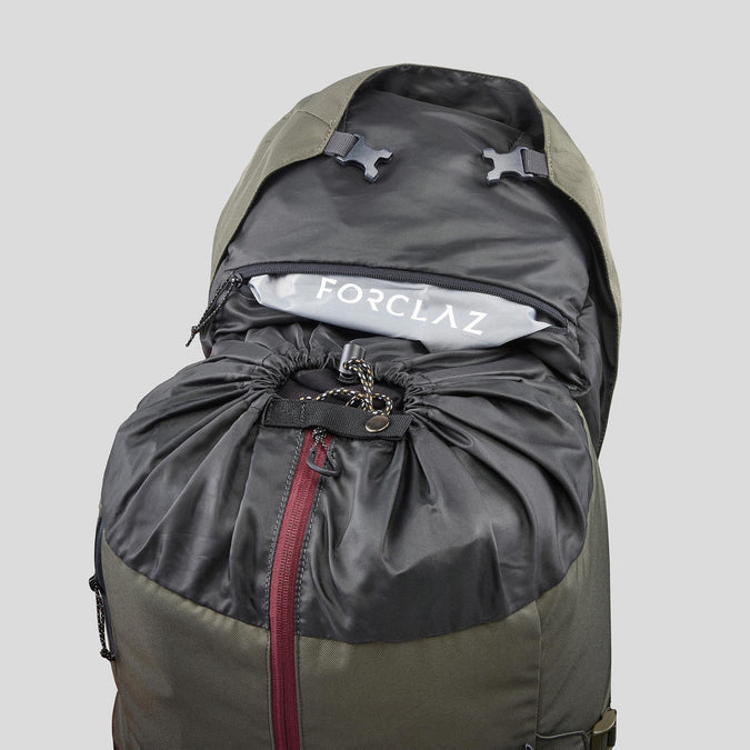 MT 100 Easyfit hiking backpack 60 L - Women - Blue-grey, Dark blue -  Forclaz - Decathlon