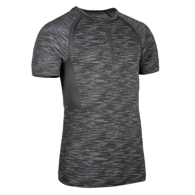 Men's Breathable Short-Sleeved Crew Neck Weight Training