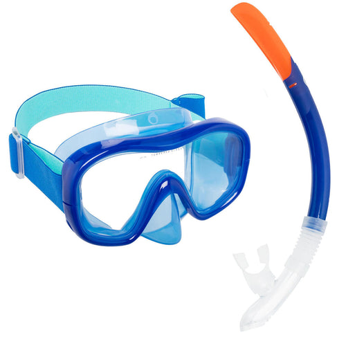 





Adult Snorkelling Diving Kit Mask and Snorkel 100