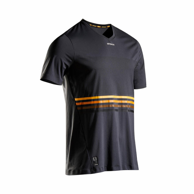 





Men's Tennis T-Shirt TTS 900 Light - Grey/Yellow, photo 1 of 9