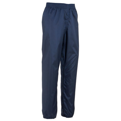 





Kids’ Waterproof Hiking Over Trousers - MH100 Aged 2-6 - Navy Blue