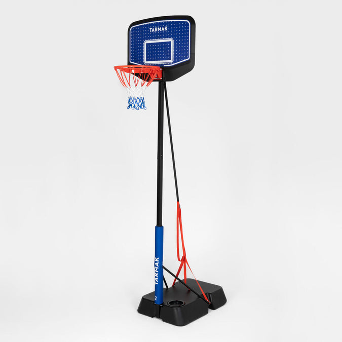 





Kids' Adjustable (1.6m to 2.2m) Basketball Hoop on Stand K900 - Blue/Black, photo 1 of 32