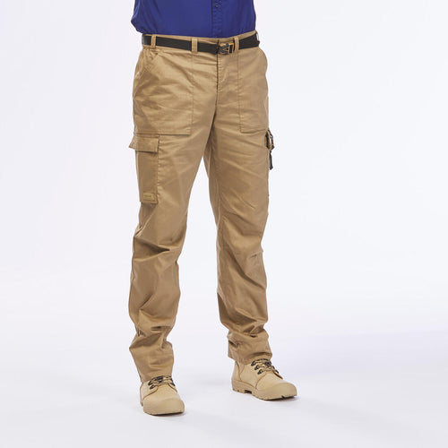 





Men’s Anti-UV Desert Trekking Trousers DESERT 900 - Brown