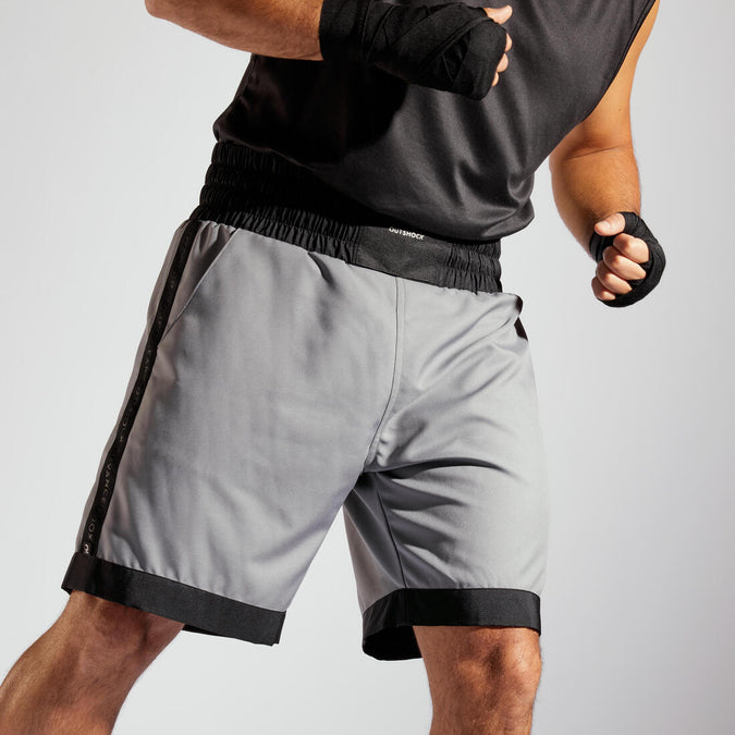 





Light And Breathable Boxing Shorts 500 - Grey, photo 1 of 5