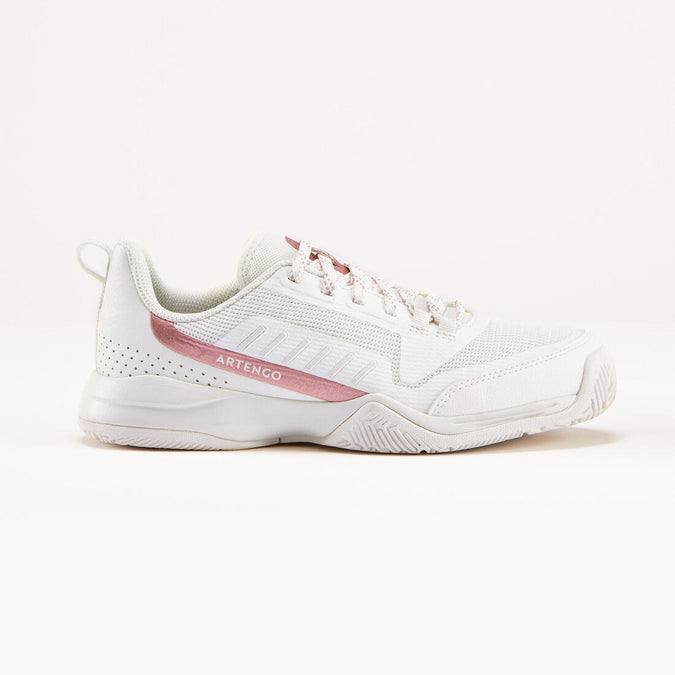 





Kids' Lace-Up Tennis Shoes TS500 Fast JR - Pinkfire, photo 1 of 10