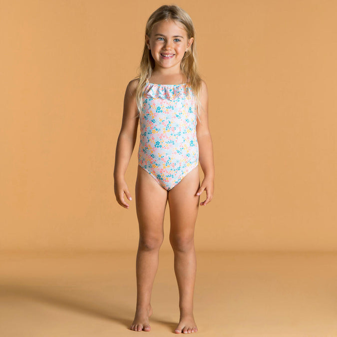 





Baby Girls' One-Piece Swimsuit Print With Ruffles, photo 1 of 8