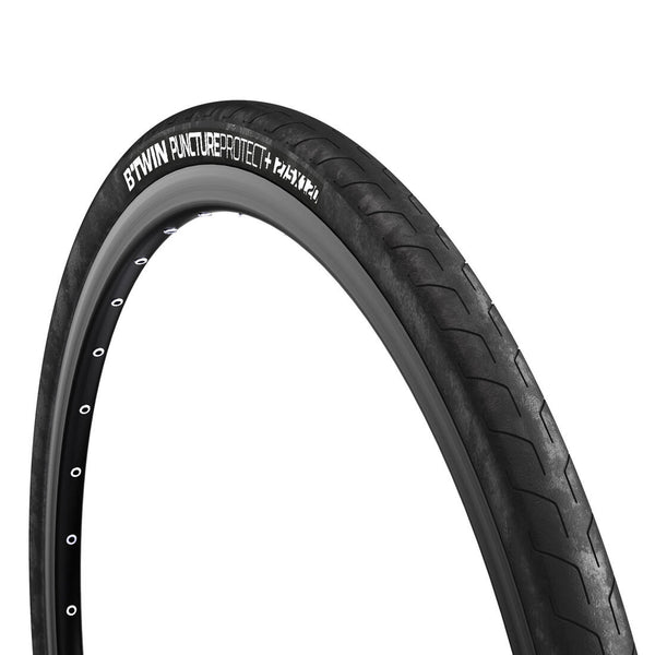 27.5x1.20 Folding Bead Slick Mountain Bike Tyre | Decathlon KSA