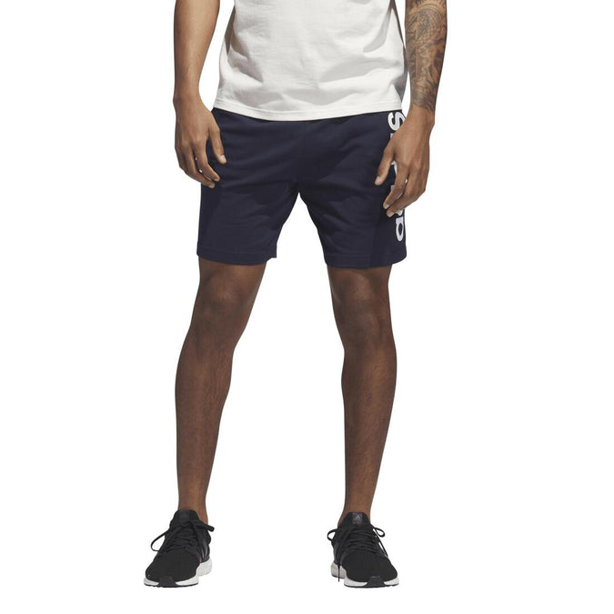 Adidas aeroready essentials single jersey linear logo shorts Decathlon KSA