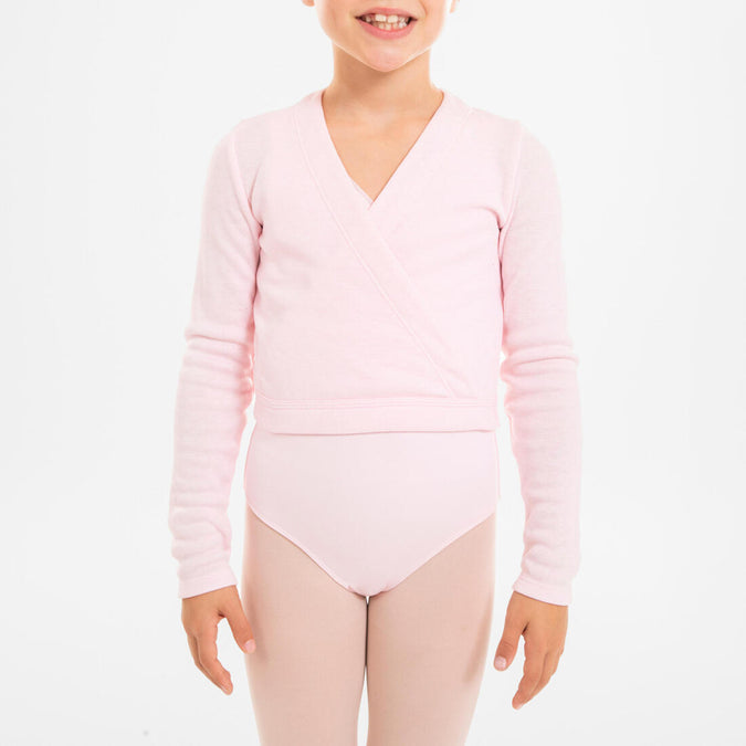





Girls' Ballet Wrap-Over Top - Pink, photo 1 of 4