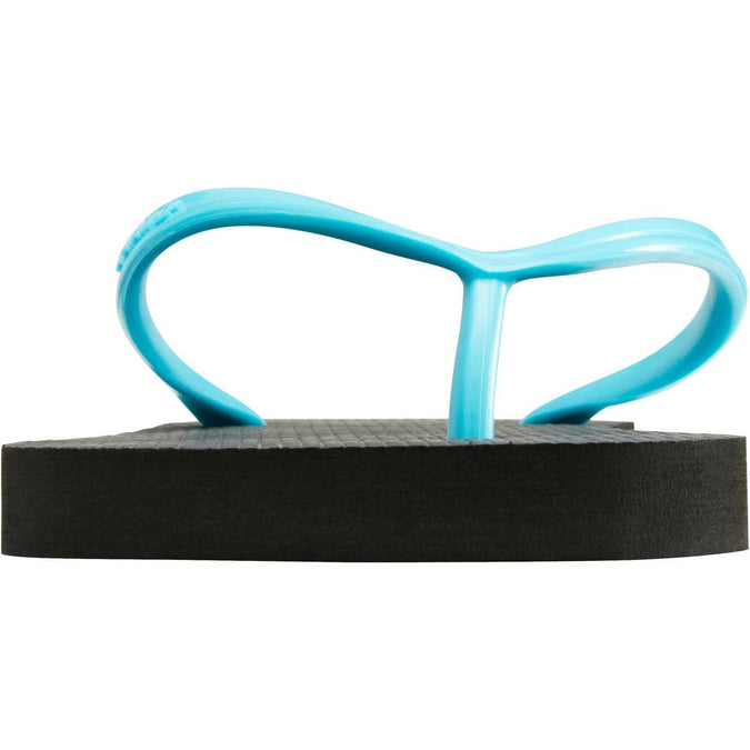 Women's FLIP-FLOPS 100 - Turquoise Black