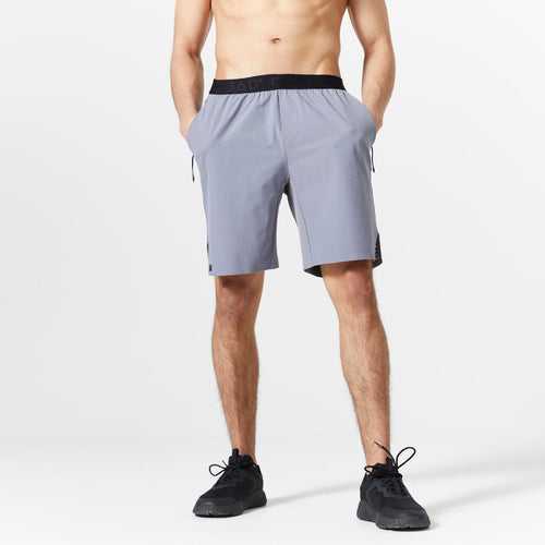 





Men's Breathable Performance Cross Training Shorts with Zipped Pockets