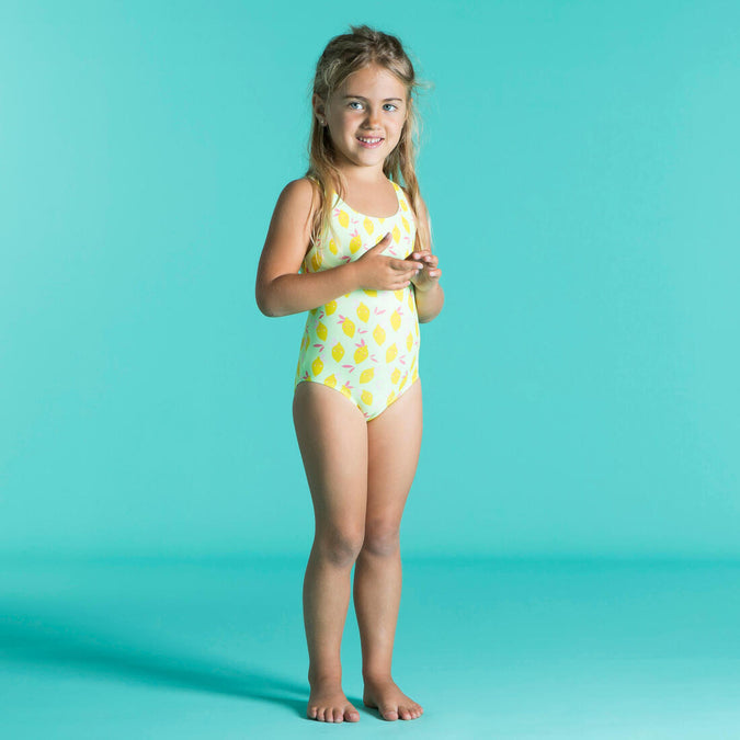 





Baby Girls' 1-Piece Swimsuit - Pink Flower Print, photo 1 of 6