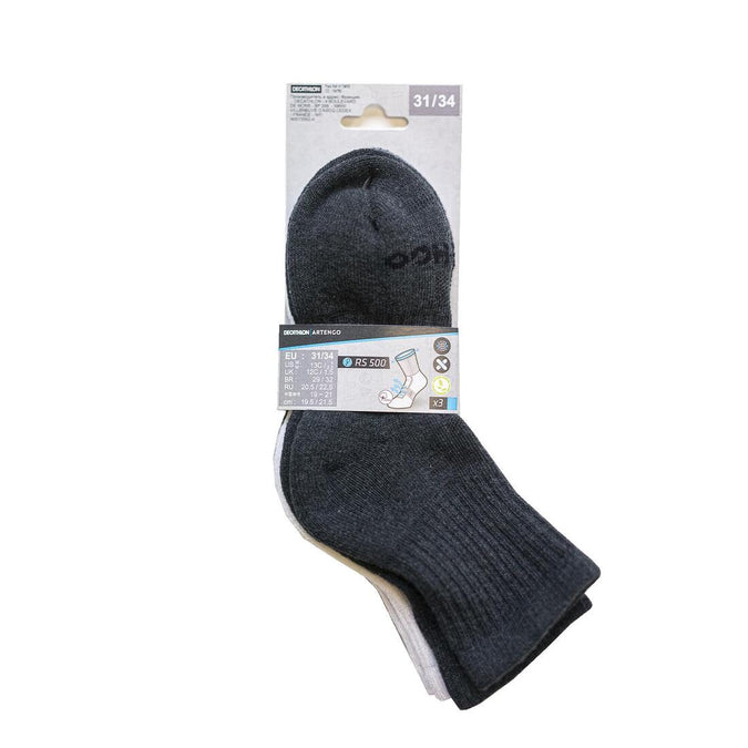 Women's Non-Slip Fitness Socks 500