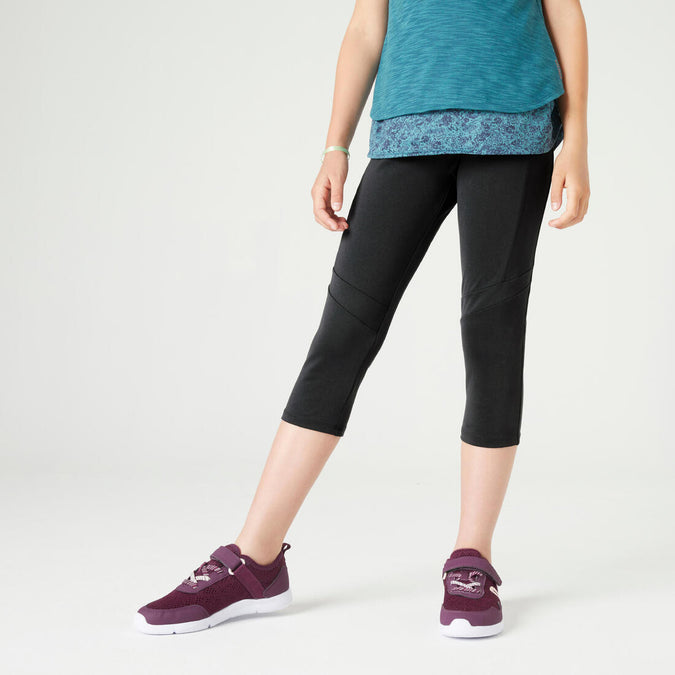 





Girls' Breathable Cropped Leggings S500, photo 1 of 4