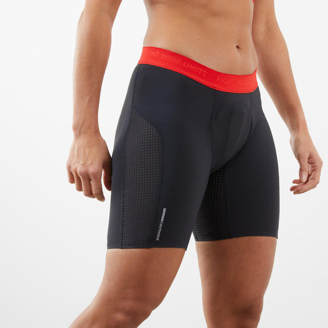 Compression shorts clearance with groin guard