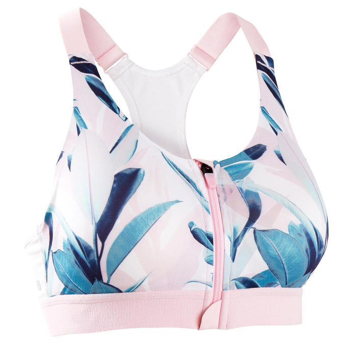 





Women's High Support Zipped Sports Bra with Cups, photo 1 of 17