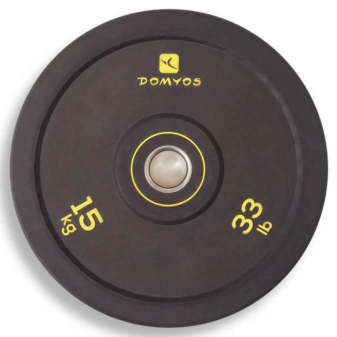 





Weightlifting Bumper Disc 15 kg - Inner Diameter 50 mm, photo 1 of 7