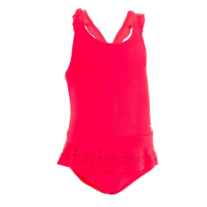 





Baby Girls' 1-Piece Miniskirt Swimsuit - Red, photo 1 of 5